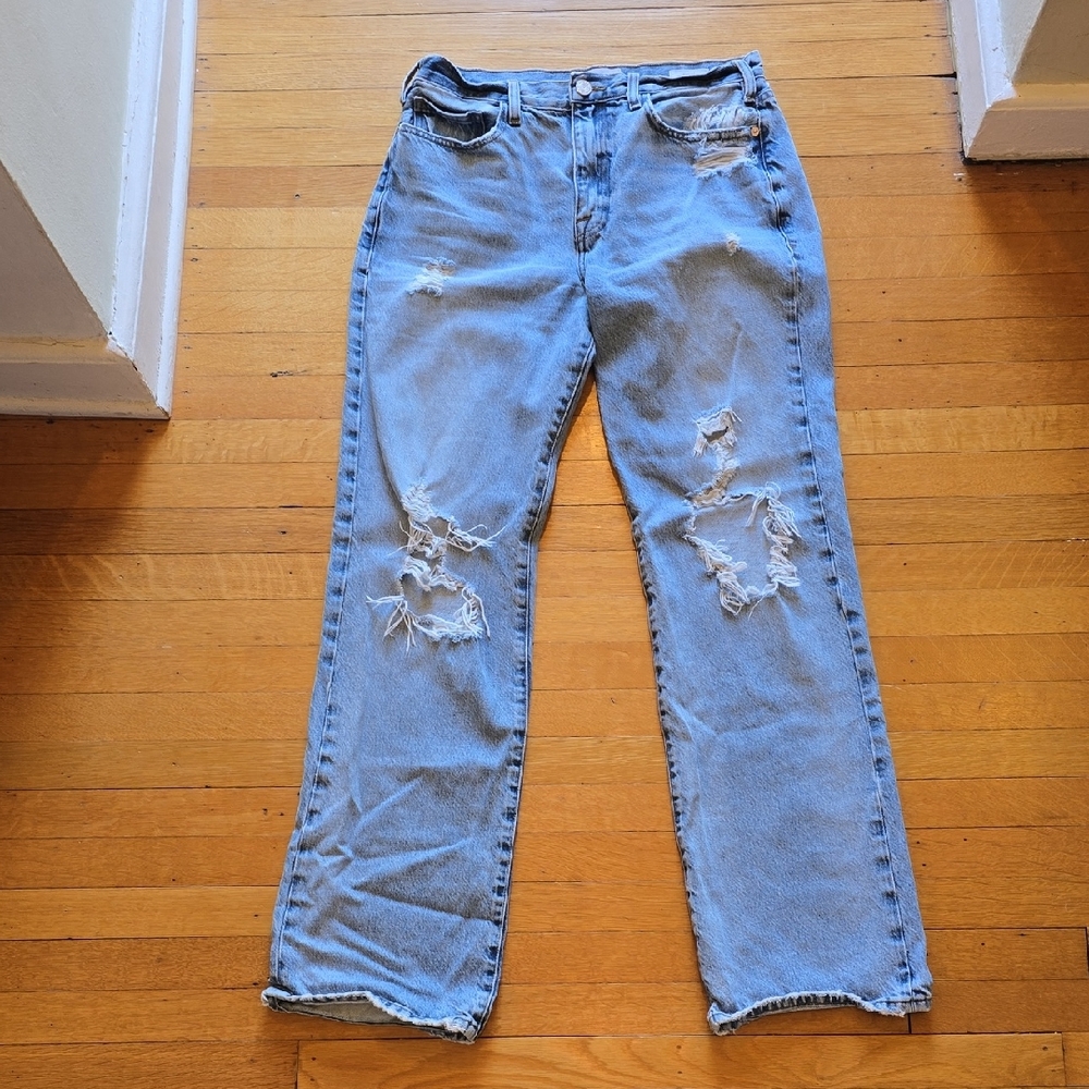 FRAME, Le Jane, Distressed Denim, EUC, Women's 29